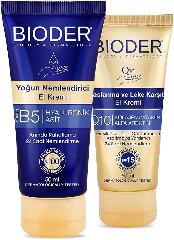 Bioder El Bakım Kremi Seti 2'li, 100 Ml