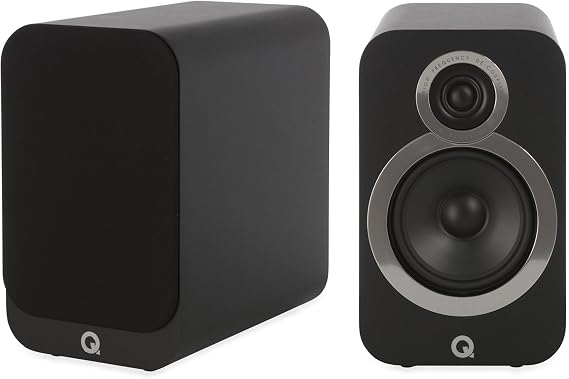 Q Acoustics 3020i Bookshelf Speakers (Pair) (Carbon Black)