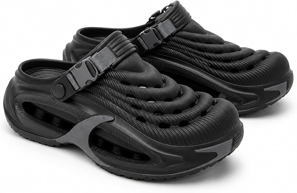 3D Performance Cloud Clogs for Men, Non-Slip EVA Sandals for Women, Breathable Quick Dry Shoes, Lightweight Cushioned
