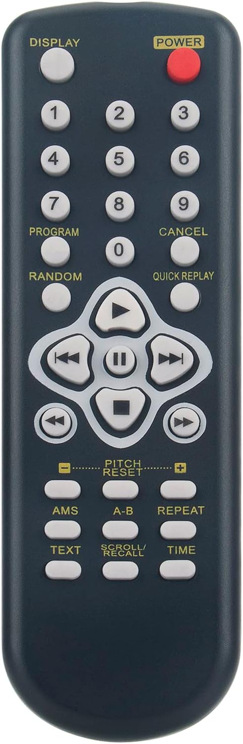VINABTY RC5400CD Replacement Remote Control work for Marantz CD Player