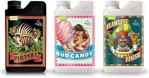 Advanced Nutrients Expert Grower Bundle Piranha Bud Candy Flawless Finish Plant Fertilizer Enhancer 250ml