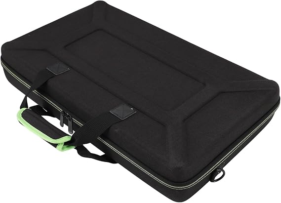 Dpofirs DJ Controller Case for Pioneer FLX4, DDJ-400, SB3 - Design, EVA Protective Material, Padded Laptop Compartment, Adjustable Shoulder Strap, Internal Mesh