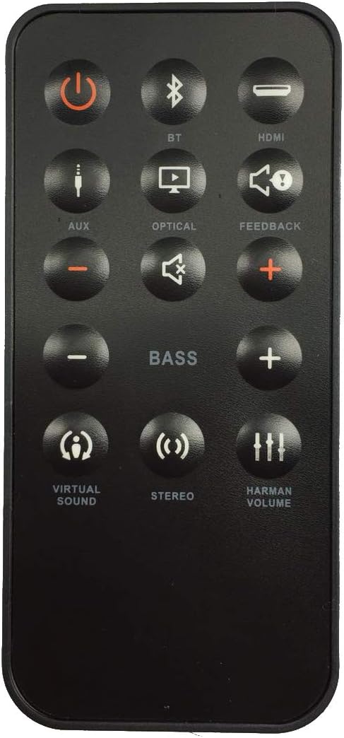 Universal Remote Control Suitable for JBL Home Cinema Soundbar SB350 SB 350 JBL SB250 SB 250 Cinemate Base Soundbase 2.2 Sound Bar