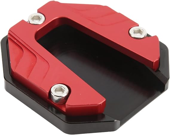 Motorcycle Kickstand Pad, Aluminium Alloy Foot Side Stand