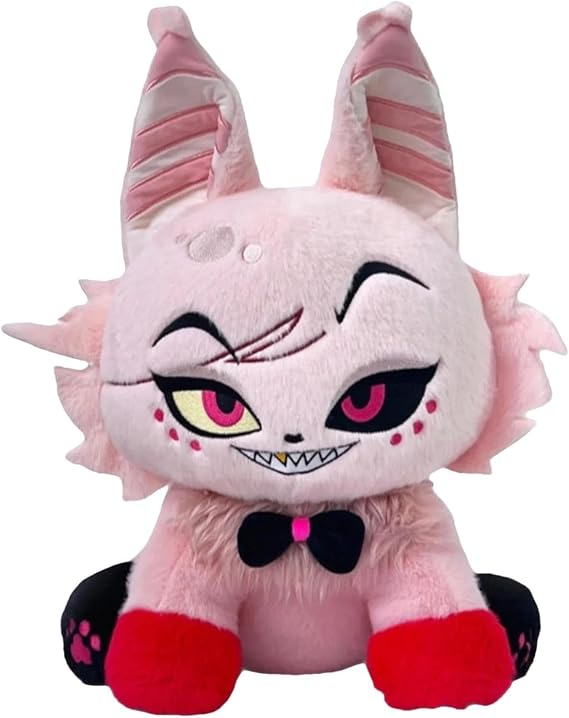 Hazbin Hotel Plush, Cute Cat Angels Dust Stuffed Animal Plushies