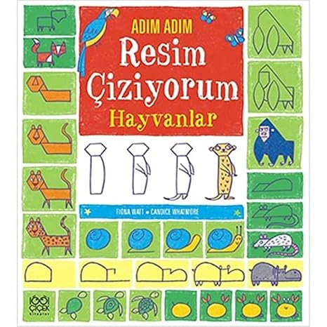 Adım Adım Resim Çiziyorum - Hayvanlar