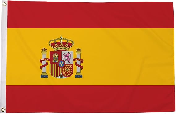 Flagmax Spain crest Flag 5ft x 3ft (90cm x 150cm)