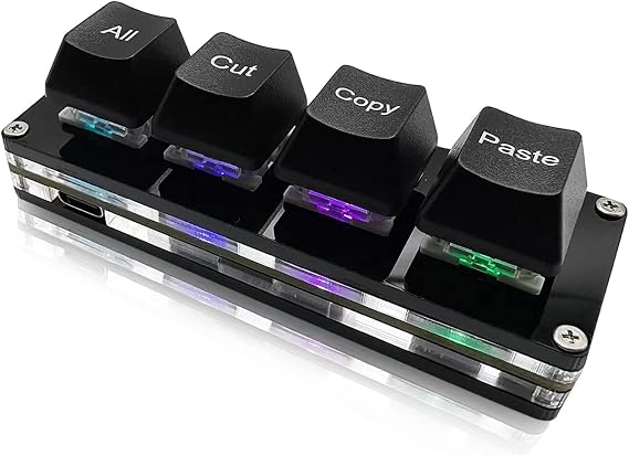 Sayodevice OSU Keypad 4 Keys USB Copy Paste Red Axis Mechanical Keyboard