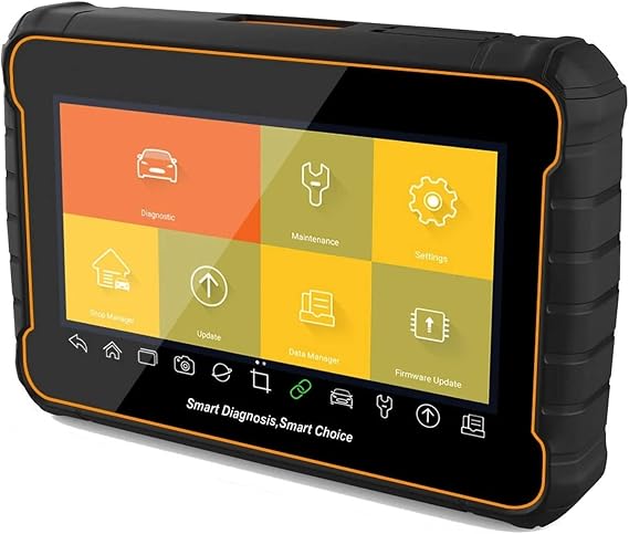 Car Diagnostic Tool OBD2 Professional Car Diagnostic Tool Full System Scanner DPF EPB BMS EPB 24 Function Reset Engine Code Reader Car Diagnostic Tool Car Code Scanner Color : Black, Size : One Size