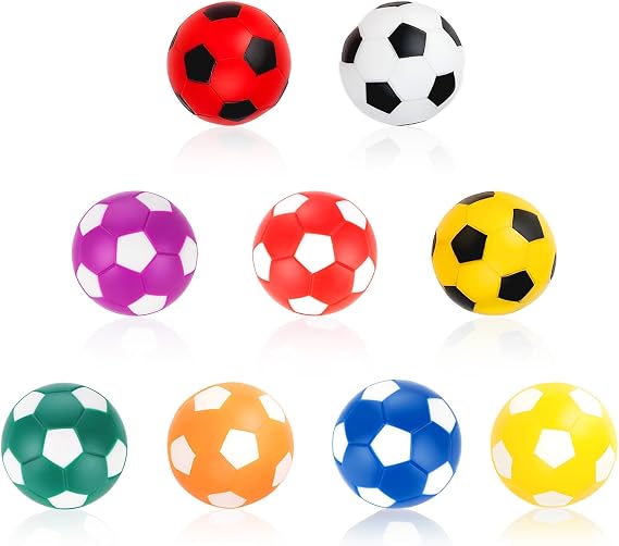 36mm 9 Pack Foosball Table Balls Sets for Foosball Tabletop Game