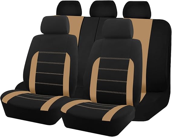 Ansixeay Car Seat Cover for Toyota FJ Cruiser 2006, 3D Air Mesh, Made for Vehicles with Removable Headrests, Automotive Interior Seat Covers(1 pcs driver's seat)