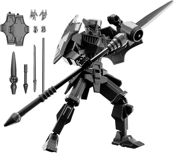 3D Printed Action Figure 13cm/5.12inch Mechanical Movable Toy