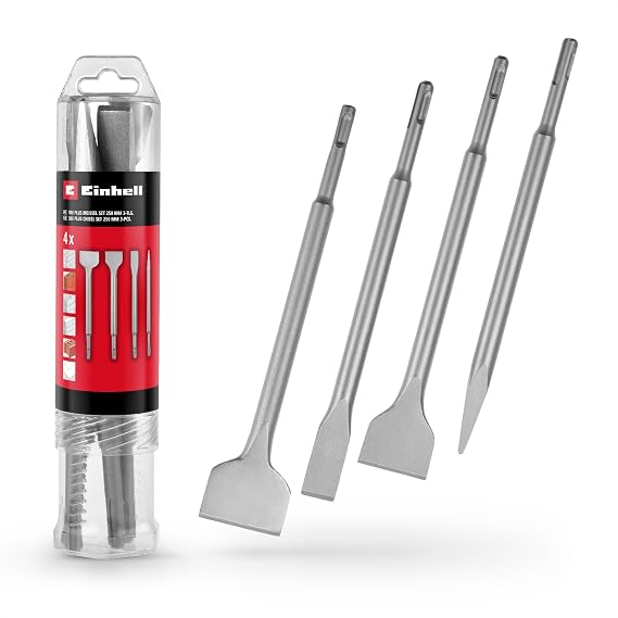 Einhell SDS Plus Chisel Set 250 mm 4-Piece