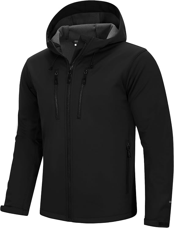 33,000ft Men's Waterproof Softshell Jackets lightweight Golf Jacket Coat