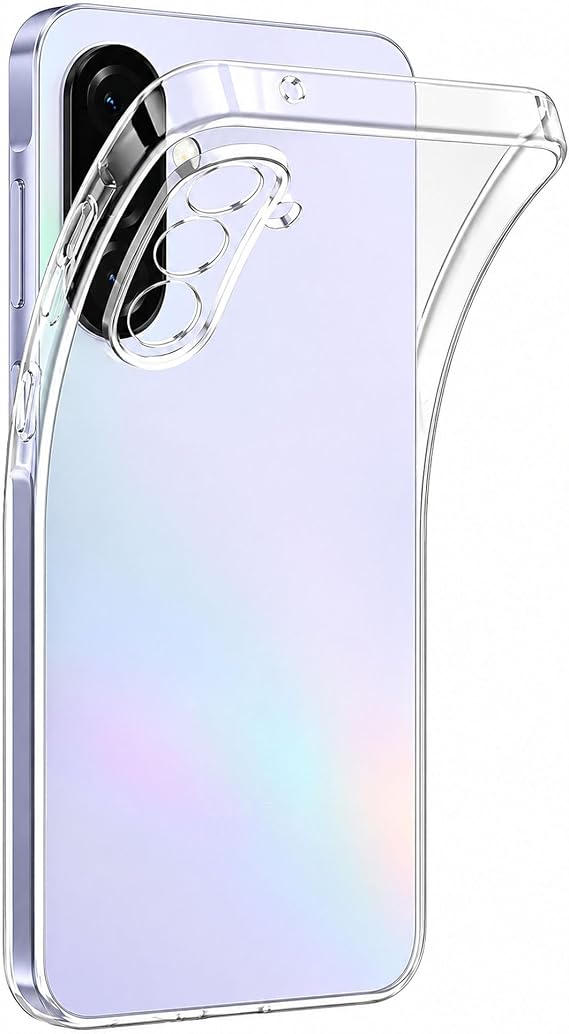 Coverzone Samsung Galaxy A57 ile uyumlu Kılıf Kamera Korumalı Süper Esnek Yapılı Toz ve Kirden Koruyan Silikon Galaxy A57 ile uyumlu kilif Süper Şeffaf Kapak