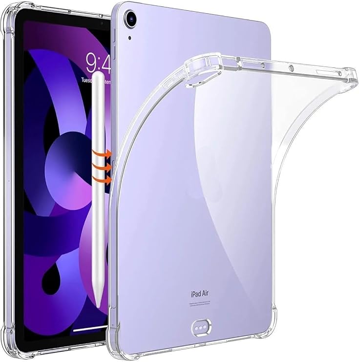 Fogy Ipad Air 11 Inç M2-M3 2024-2025 ile Uyumlu Köşe Korumalı Airbagli Silikon Kılıf A2902