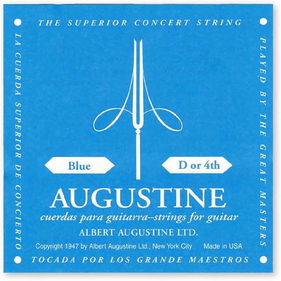 Augustine Black Label Classical Guitar Strings Set
