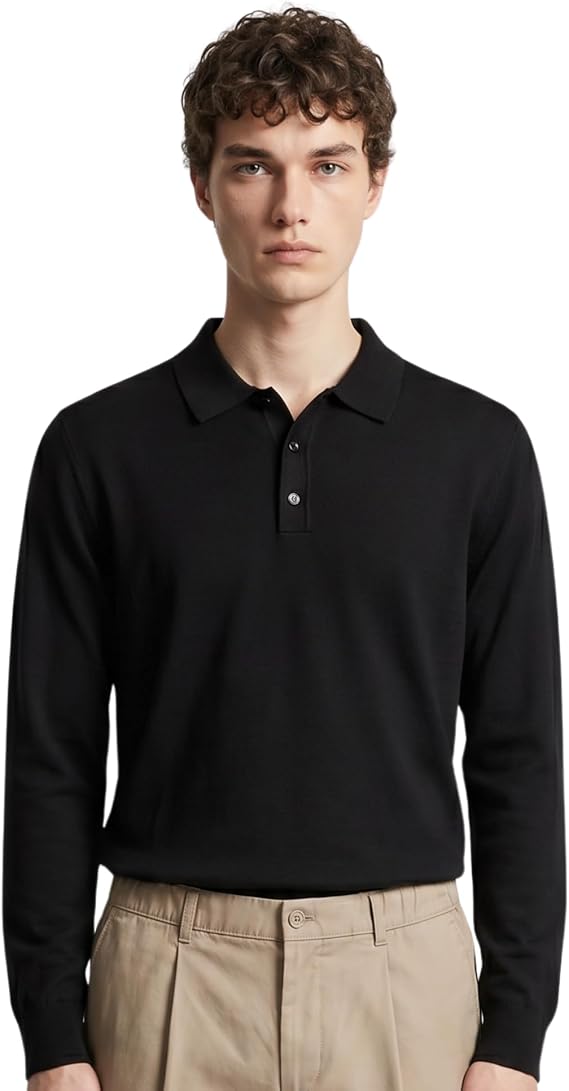 Anthony Jackson Premium Erkek Polo Yaka Triko Kazak Massimiliano