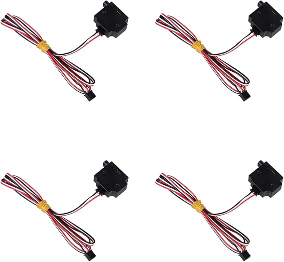 4X 3D Printer Filament Detection Module with Cable Run-Out Sensor Material Runout Detector for 3 CR10 3D Printer