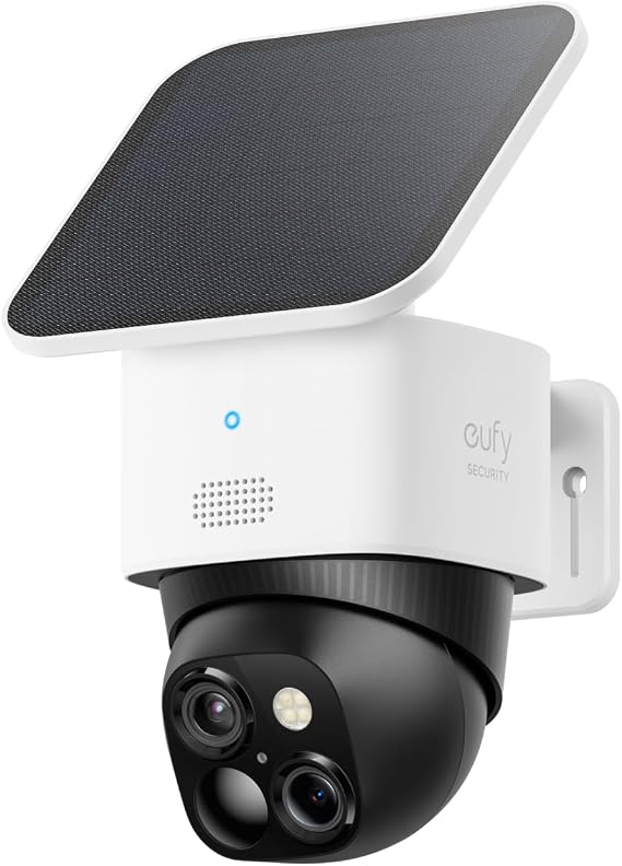 eufy Security 3K Dual Camera,Solocam S340,Security Camera Outdoor Wireless