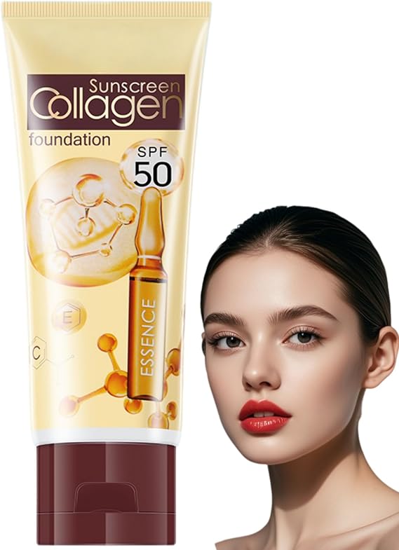 Tinted Moisturiser SPF 50+,Sunscreen for Face,Daily Face SPF 50 Invisible Tint,Hydrating&Waterproof Tinted Sunscreen SPF 50,UVA/UVB Broad Spectrum Protection,Oil Control,Natural Finish for Women