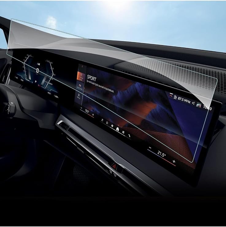 BMW ile uyumlu i5 xDrive 40 - eDrive 40 2024 2025 Multimedya ve Bilgi Ekranı 9H Nano Ekran Koruyucu 2024