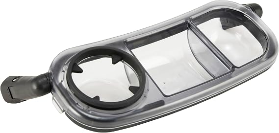 Snack Tray Fits for UPPAbaby Vista V3/Vista V2/Vista/Cruz/Cruz V2/ RumbleSeat/RumbleSeat V2, Updated Snack Tray with Two Snack Compartments & Cup Holder, Quick Attachment, Stroller Accessories