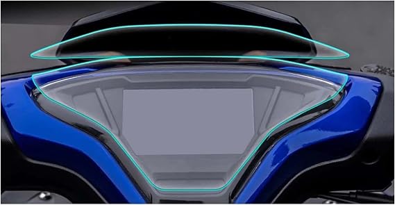 Transparent Motorcycle Cluster Scratch Protection Film Screen for Ya&maha NVX 155 Aerox 155 2021 Protection fiml Instruments