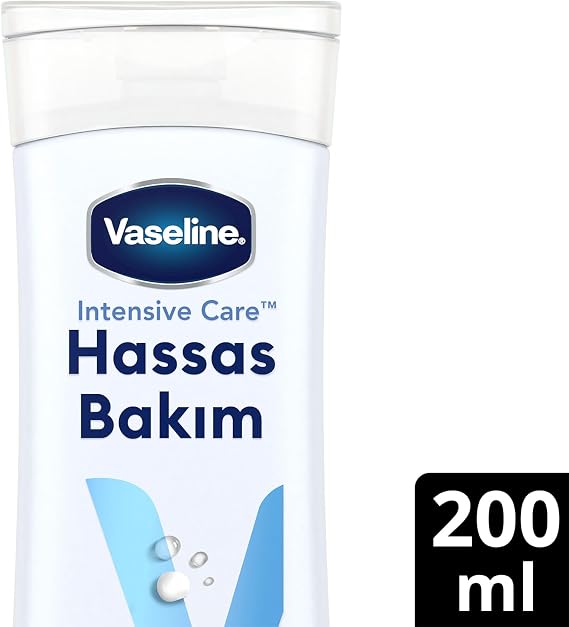 Vaseline Vücut Losyonu Hassas Bakım Kuru Çok Kuru ve Hassas Ciltler İçin 200 ml