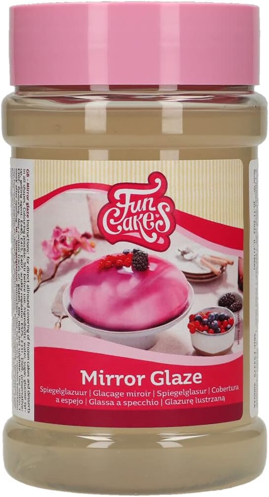 FunCakes Mirror Glaze: Glaze for Cakes, Perfect for Cake Decorating, Glaze Icing. 325g.