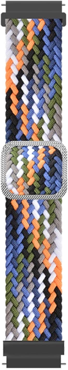 Microsonic Samsung Galaxy Watch 5 Pro 45mm Kordon, (Small Size, 135mm) Braided Solo Loop Band