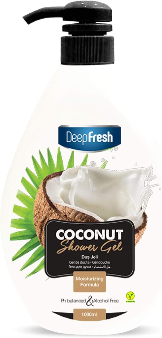 Deep Fresh Duş Jeli Coconut (1 L)