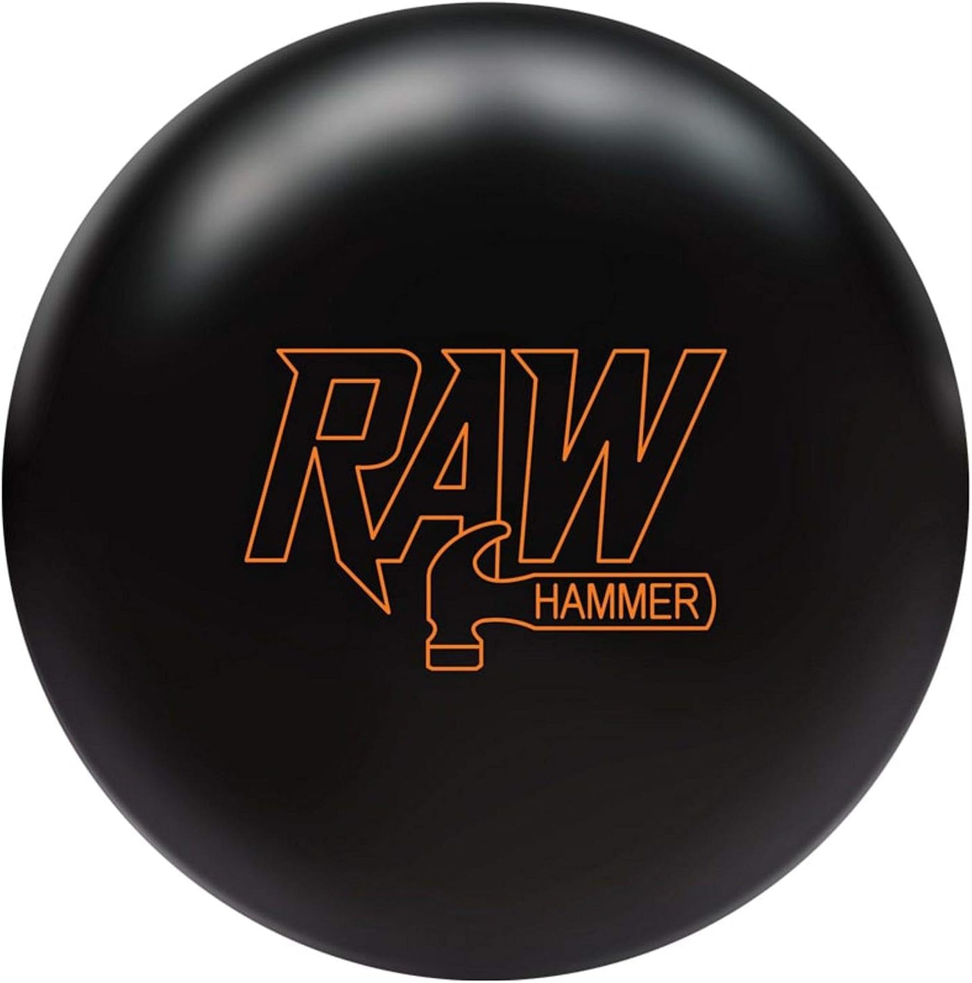 Hammer Raw Hammer Drilled Bowling Ball Black