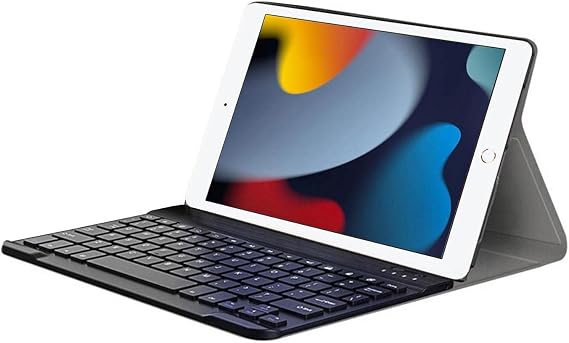 Microcase iPad 9.Nesil 2021 10.2 inch Bluetooth Klavyeli Standlı Kılıf - BKK4