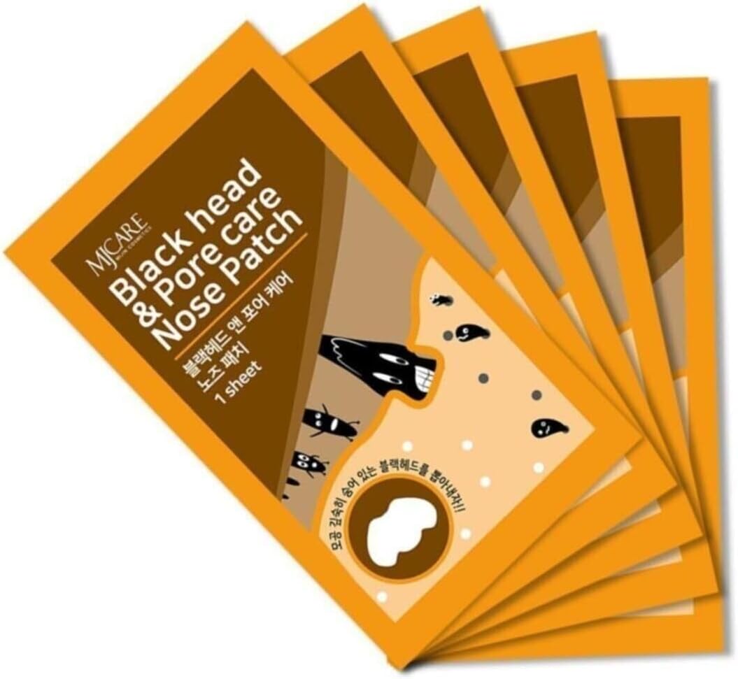Mjcare Nose Patch - 5-Piece Cleansing Nose Tape For Blackhead And Pore