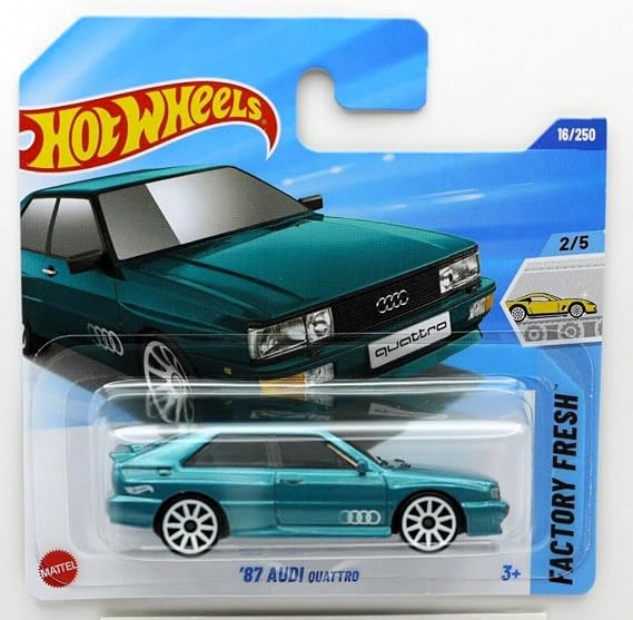 Hot Wheels Single Cars 87 Audi Quattro HYW72