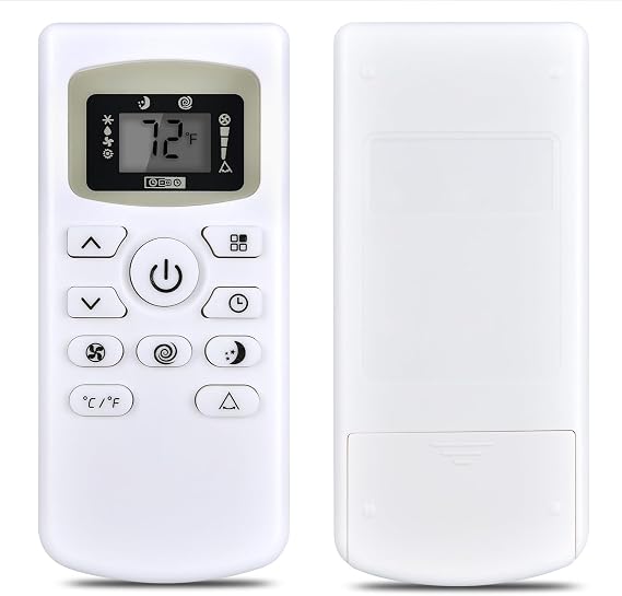 Universal AC Remote Control for Black Decker Portable Air Conditioner