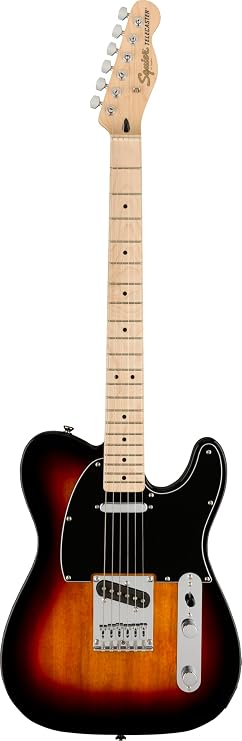 Squier by Fender Affinity Stratocaster Beginner Electric Guitar, Sunburst