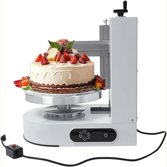 Baking Birthday Cake Tools Round Cake Cream Spreading Coating Filling Machine