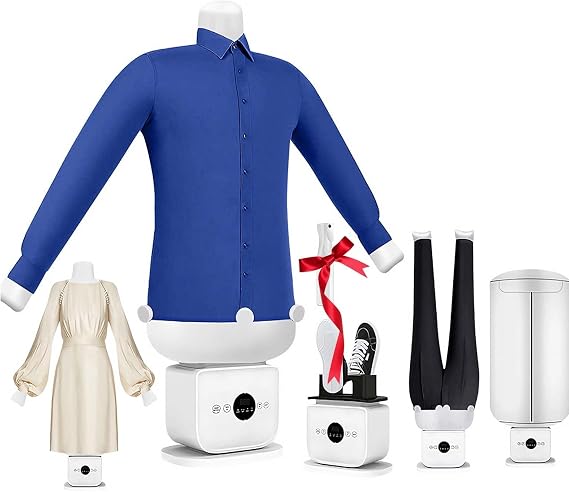 Automatic Ironing Machine with Hands-Free Operation and 360° Steamer for Quick Drying