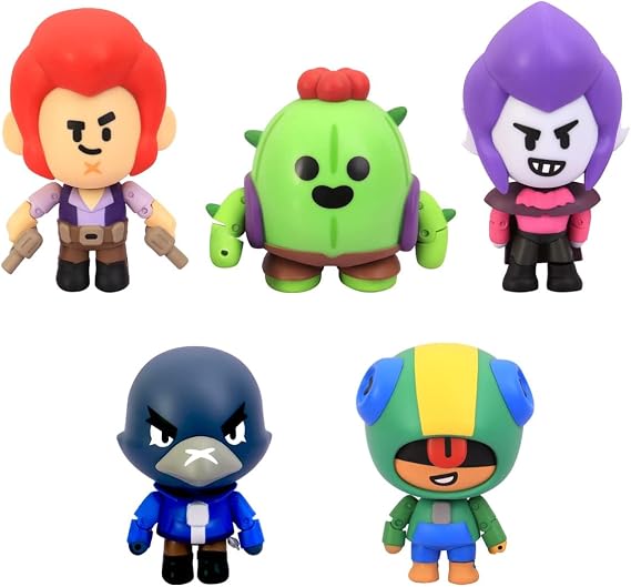Brawl Stars BRW6010 Action Figure, 4.5-Inch