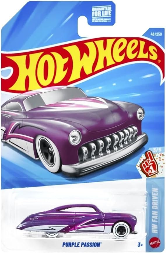 Hot Wheels Tekli Arabalar PURPLE PASSION JJK91 (KISA KART)