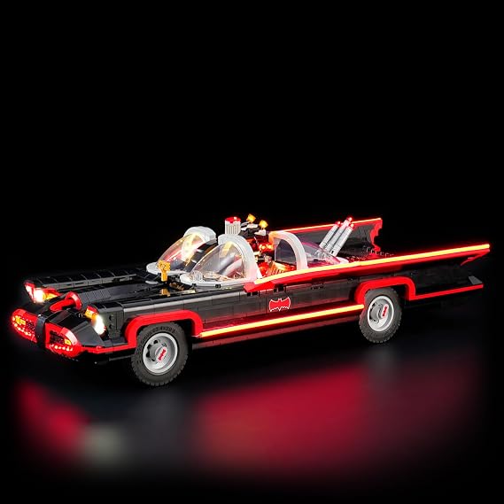 BRIKSMAX Light Kit Designed for LEGO Batman The Classic TV Series Batmobile