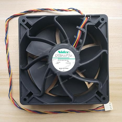 Compatible For Nidec V12E12BS1B5-07 12V 1.85A 12038 4-Wire Cooling Fan