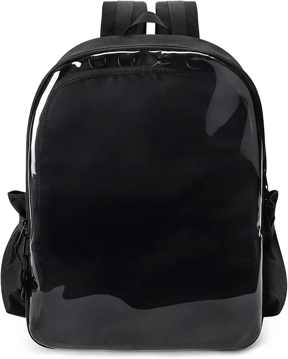 STEAMEDBUN Ita Bag Backpack with insert Pin Display Backpack for School Cosplay, Black, L, Classic