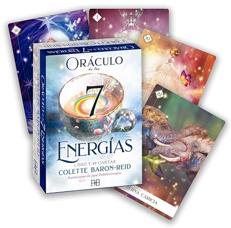 Oráculo de las 7 energías: Libro y 49 cartas. (MAGIA)