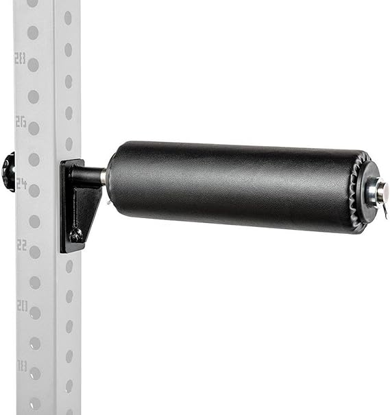 Single Leg Squat Roller, Adjustable Split Squat Foam Hook Leg Leg Extension and Curl Machine Fit 3X 3Inch Square Tubes Rack,26mm [Energy Class A]