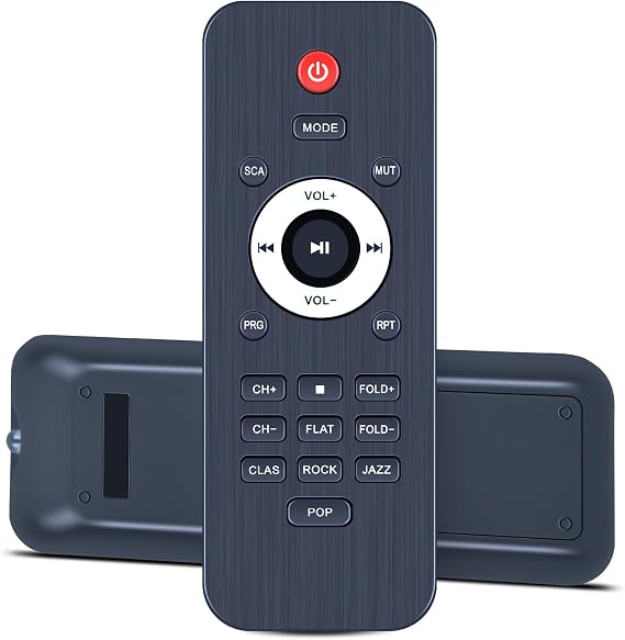 Replacement Remote Control for WISCENT Portable CD Player WTB-791B