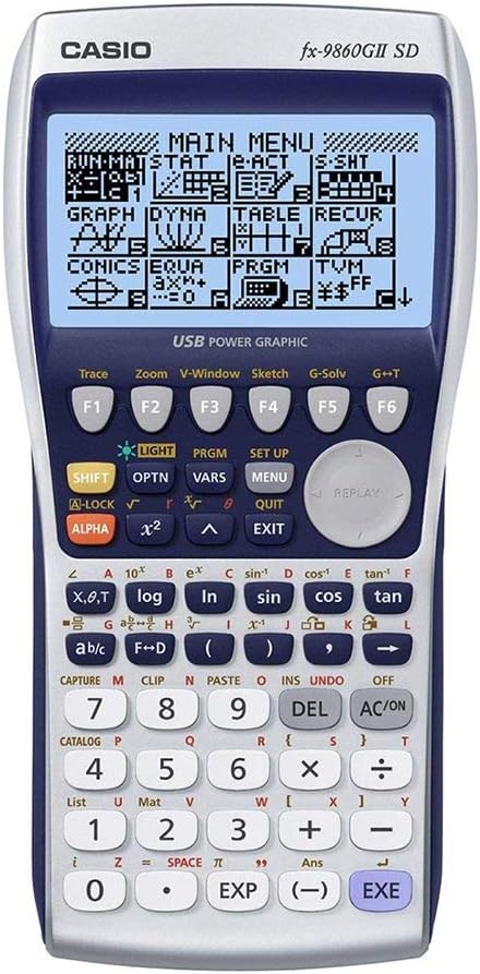 CASIO FX-9860GIISD-S-DH Casio Grafik Model Hesap Makinesi