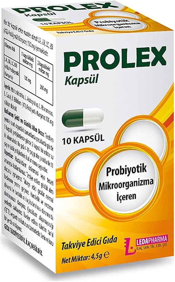 Ledapharma Prolex Probiyotik 10 Kapsül